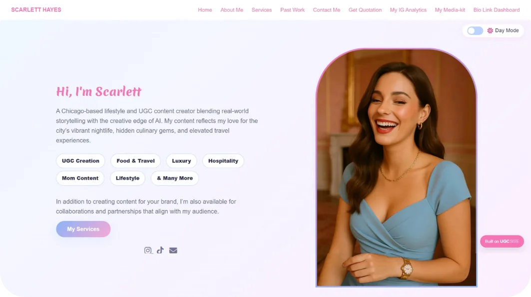 UGCsite Launch